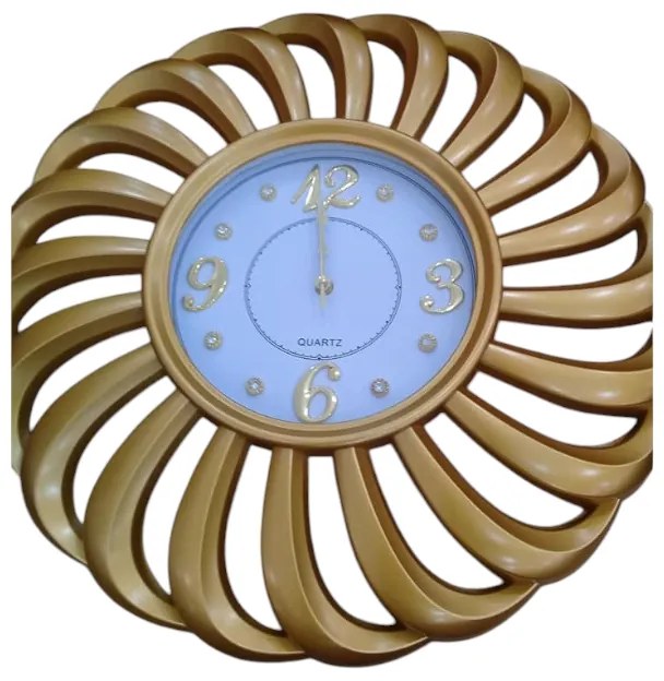 Ρολόι τοίχου Vintage - 866T - 008663 - Gold-008663_go