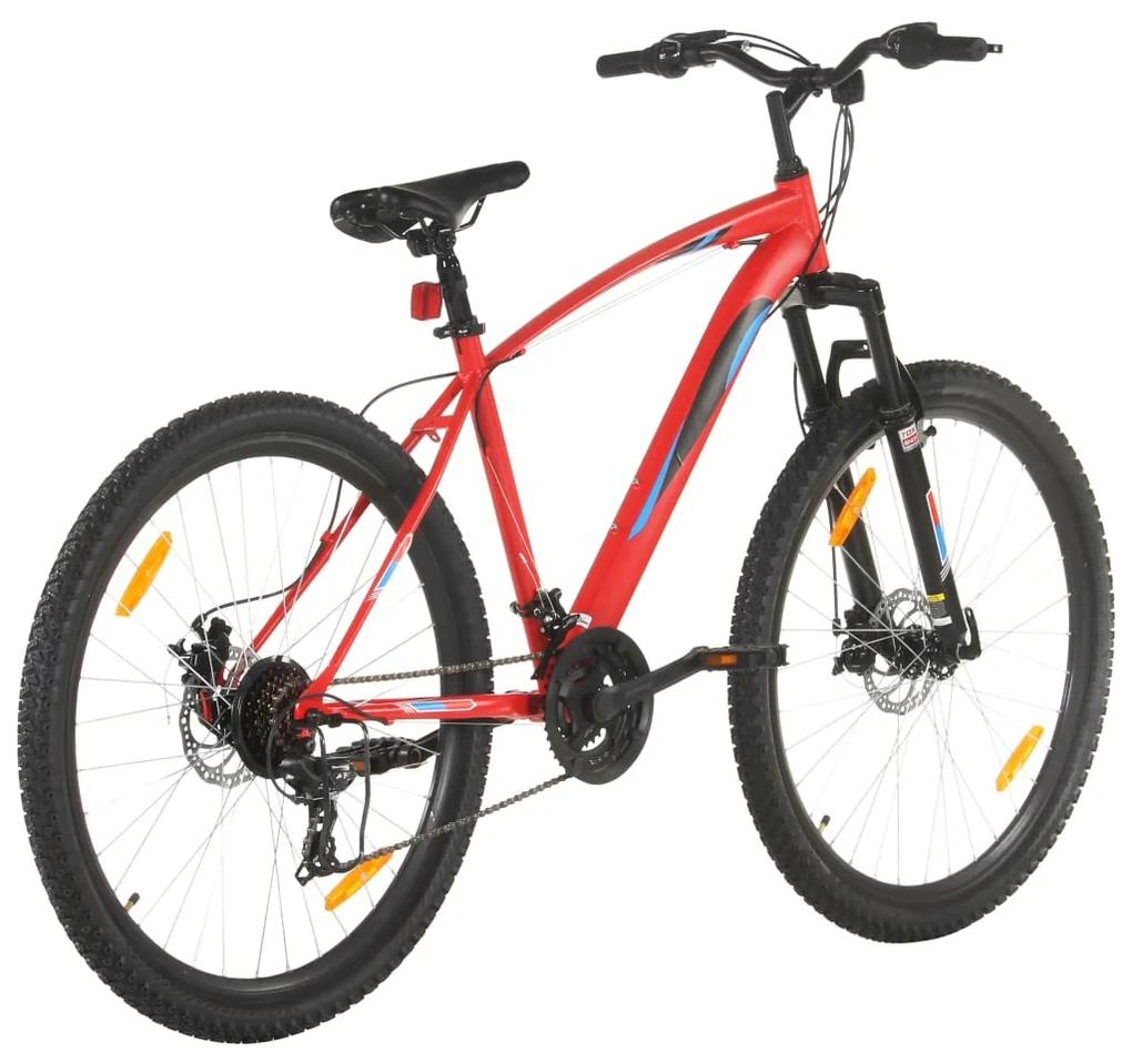 vidaXL Ποδήλατο Mountain 29'' Κόκκινο με 21 Ταχύτητες & Σκελετό 48 εκ.