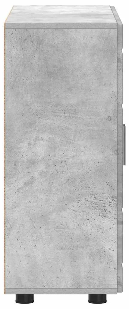 vidaXL Ξύλινο Ντουλάπι Σκυρόδεμα Γκρι 88,5 x 30,5 x 73 εκ