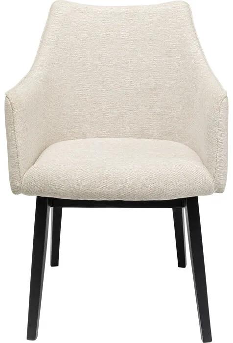 Καρέκλα Modino Κρεμ 57x63x82 εκ. - Λευκό