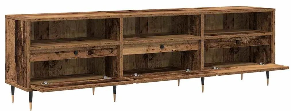 vidaXL Ντουλάπι TV Παλαιό ξύλο 150 x 30 x 44.5 εκ. Επεξεργασμένο ξύλο