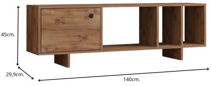 ΕΠΙΠΛΟ ΤΗΛΕΟΡΑΣΗΣ FOLSOM MEGAPAP ΧΡΩΜΑ ATLANTIC PINE 140X29,9X45ΕΚ.