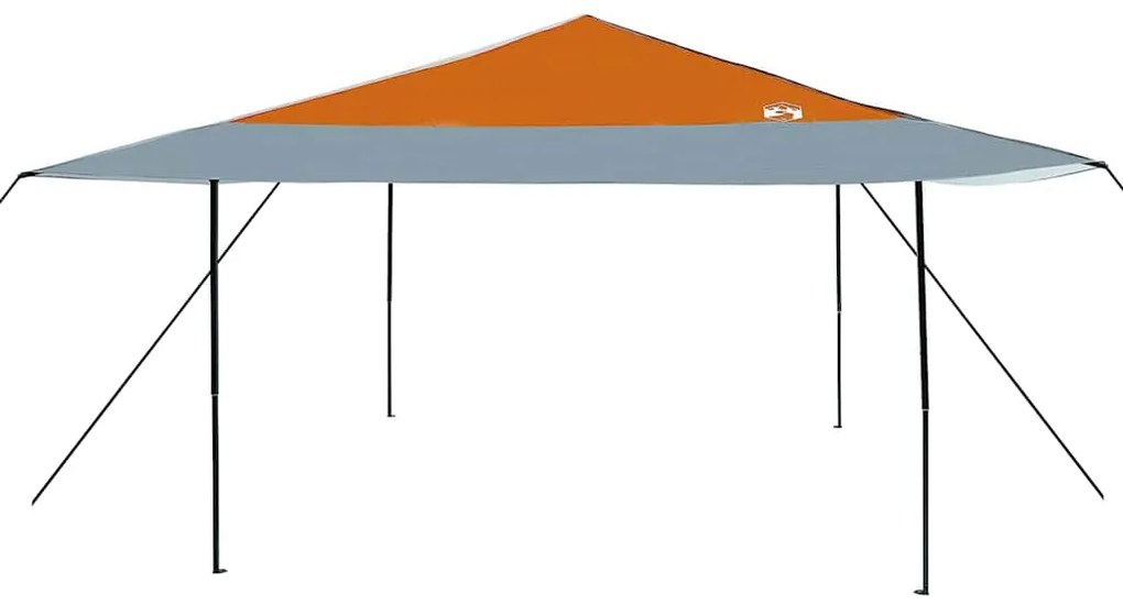 vidaXL Σκηνή Canopy Pop-up Πορτοκαλί 400 x 400 cm ύφασμα