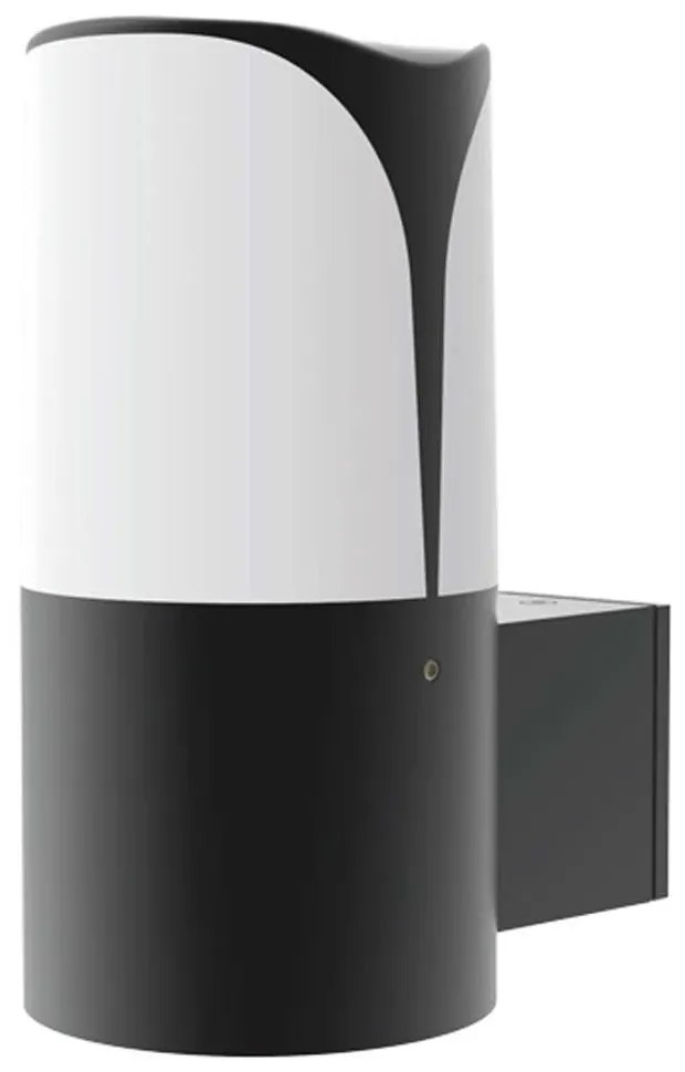 Φωτιστικό Τοίχου - Απλίκα LG8304G 9x18cm 1xE27 23W IP54 Dark Grey Aca Aluminum,PC