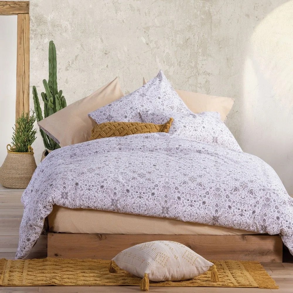 Σεντόνια Dreamer (Σετ 3τμχ) Grey Nef-Nef Μονό 170x270cm 100% Cotton