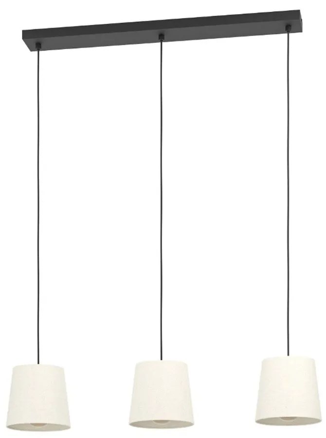 Φωτιστικό Οροφής - Ράγα Febres 901263 88x18x110cm 3xE27 White Eglo
