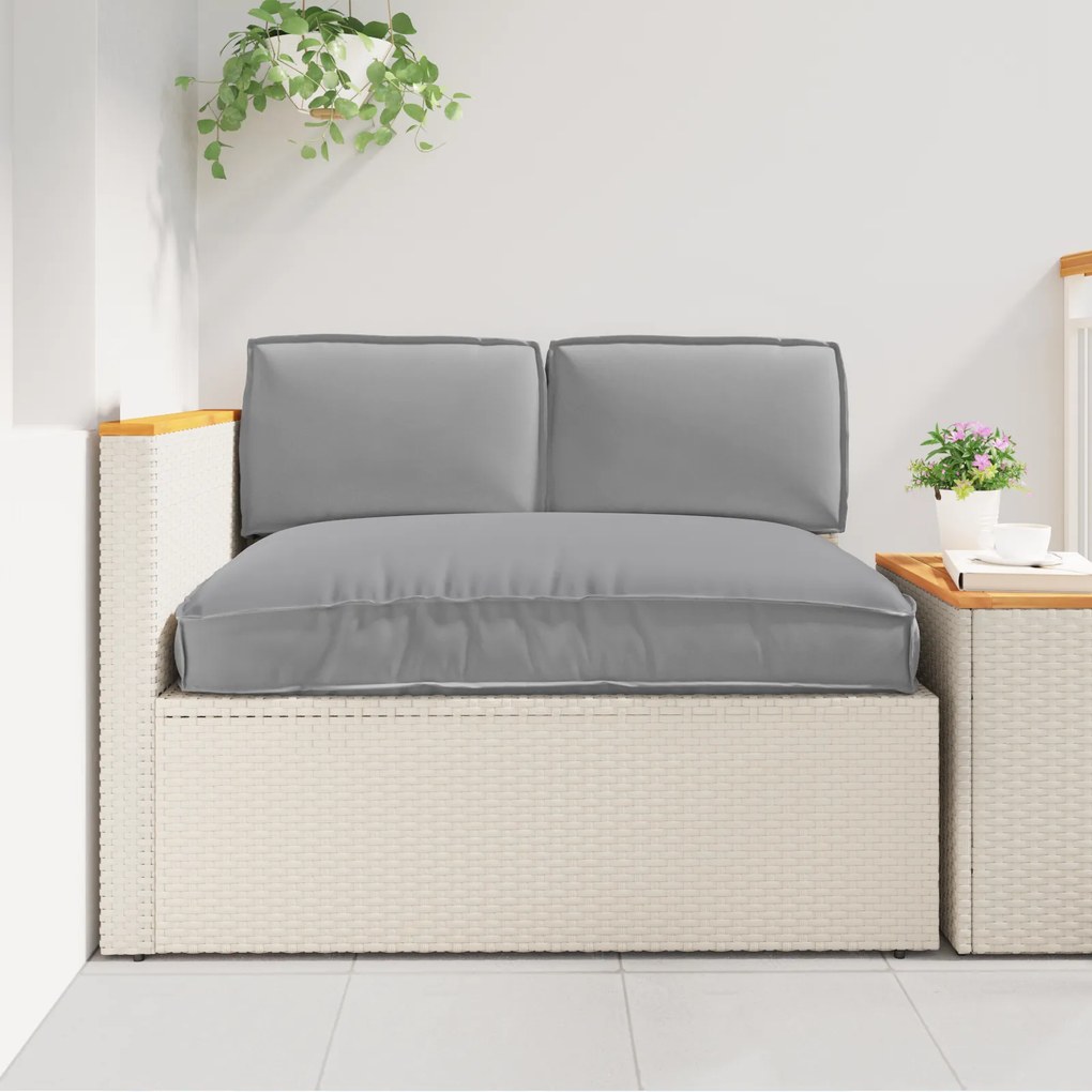 vidaXL Σετ Μαξιλαριών Πάγου με μαξιλάρι 3 pcs Γκρι