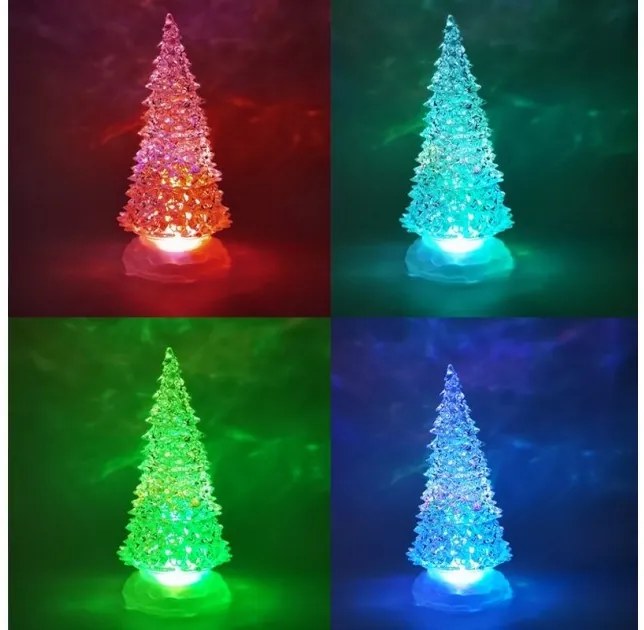 Διακοσμητικό Επιτραπέζιο LED 0,02W 3xAAA IP20 RGB Λευκό X1313109 Aca-X1313109-Λευκό X1313109