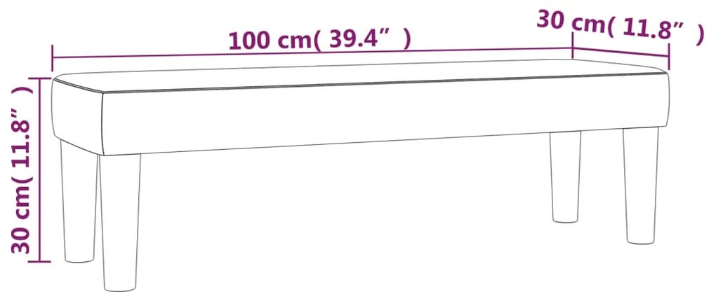 ΠΑΓΚΟΣ ΜΑΥΡΟΣ 100X30X30 ΕΚ. ΒΕΛΟΥΔΙΝΟΣ 346668