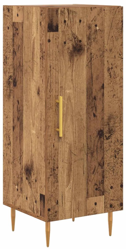 vidaXL Highboard 2 pcs Παλιό Ξύλο Επεξεργασμένο ξύλο