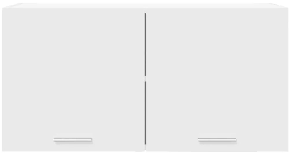 vidaXL Κρεμαστό ντουλάπι Riga Λευκό 80 x 31 x 40 εκ Επεξεργασμένο ξύλο