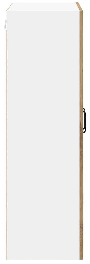 vidaXL Κρεμαστό ντουλάπι κουζίνας Artisan Oak 60 x 31 x 100 εκ.