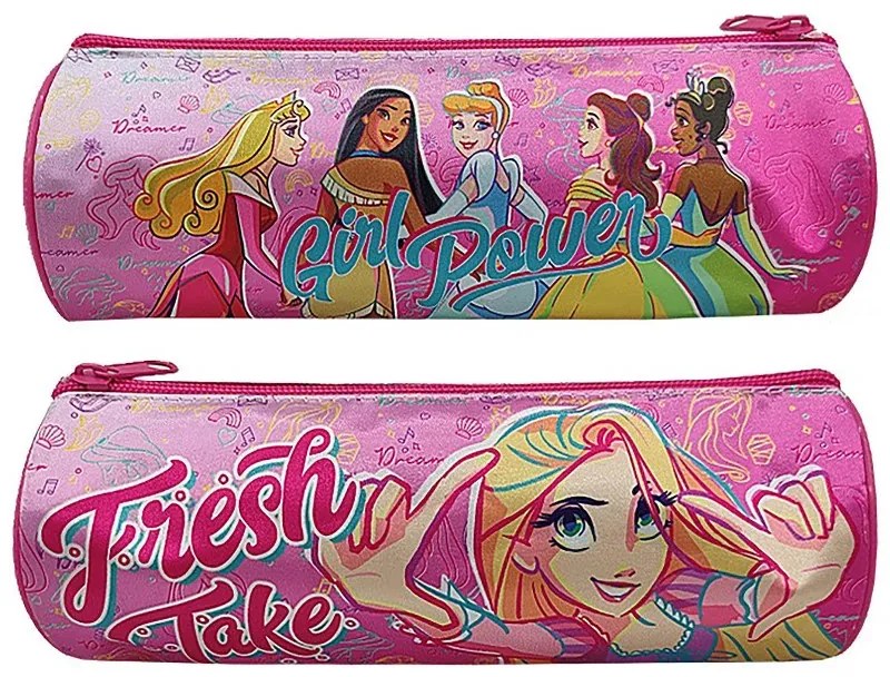 Κασετίνα Βαρελάκι Princess 23x8εκ. Disney 50-2477
