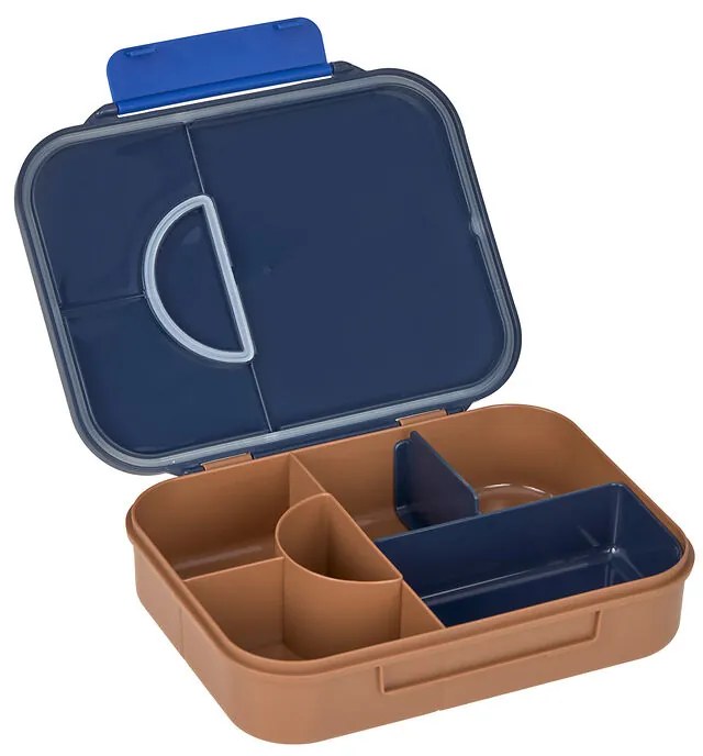 Laessig Φαγητοδοχείο με χωρίσματα Little Gang Smile navy