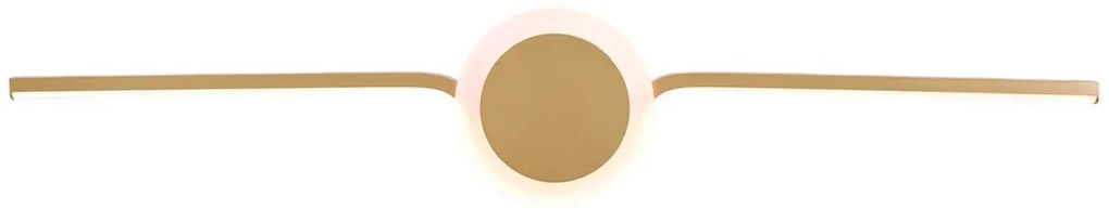 Απλίκα Φωτιστικό Τοίχου LED 9W Χρυσό 3000Κ 1611-2/1 Arkolight-1611-2/1-Χρυσό 1611-2/1