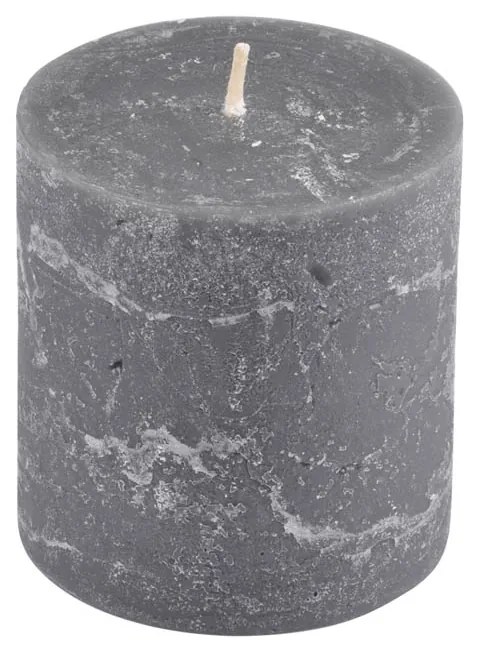 Κερί (Φ7x7) L-C Rustique Dark Grey 6BPC019GF