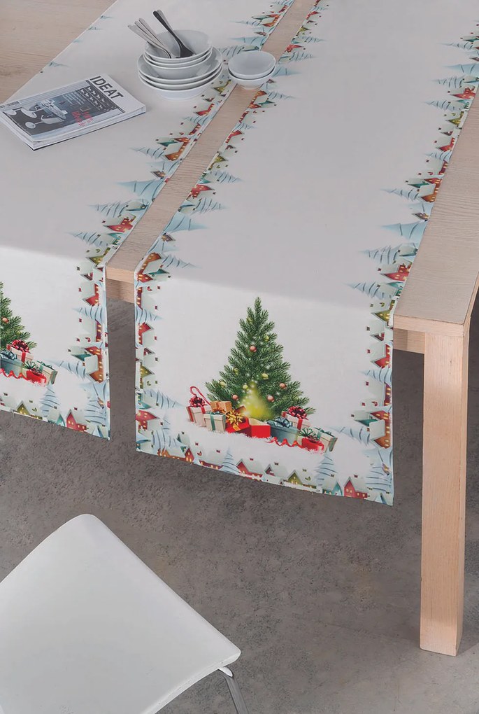 Makis Tselios Home Snow Tree Τραβέρσα 45Χ150