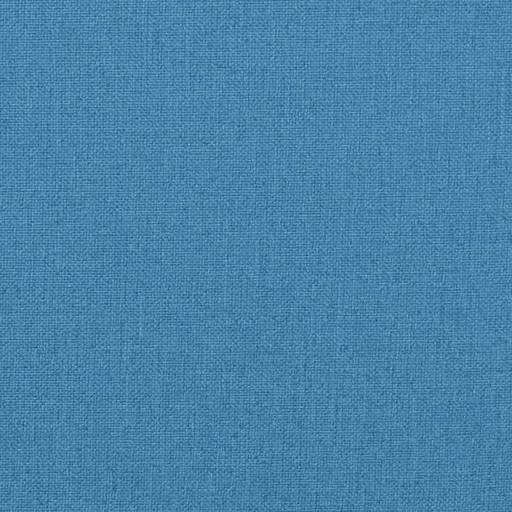 vidaXL Μαξιλάρια Πάγκου Κήπου 2 Τεμ. Μπλε Μελανζέ 150x50x7 εκ. Ύφ.