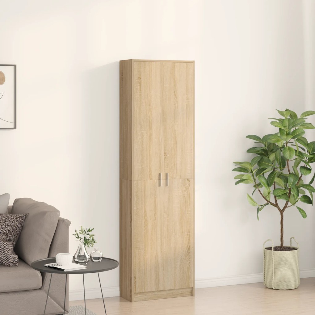 vidaXL ντουλάπα  Σονομα 55x25x189 εκ. Επεξεργασμένο Ξύλο
