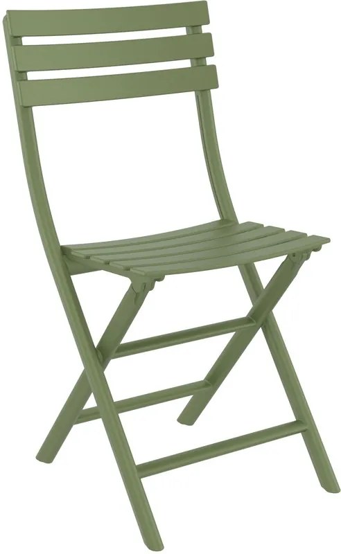 HELEN ΠΤΥΣ/ΝΗ OLIVE GREEN ΚΑΡΕΚΛΑ ΠΟΛ/ΝΙΟΥ - (42X47X83εκ.), Χρώμα: OLIVE GREEN - SIESTA