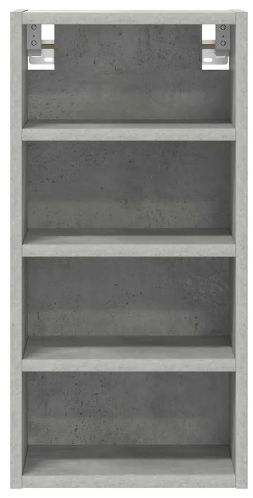 vidaXL κρεμαστό ντουλάπι Riga μπετόν γκρι 30x29,5x60 cm
