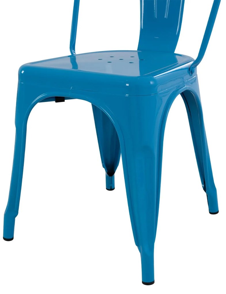 Καρέκλα Μεταλλική Melita-Pro Μπλε 44x47x84,5Υ εκ. 44x47x84.5 εκ.