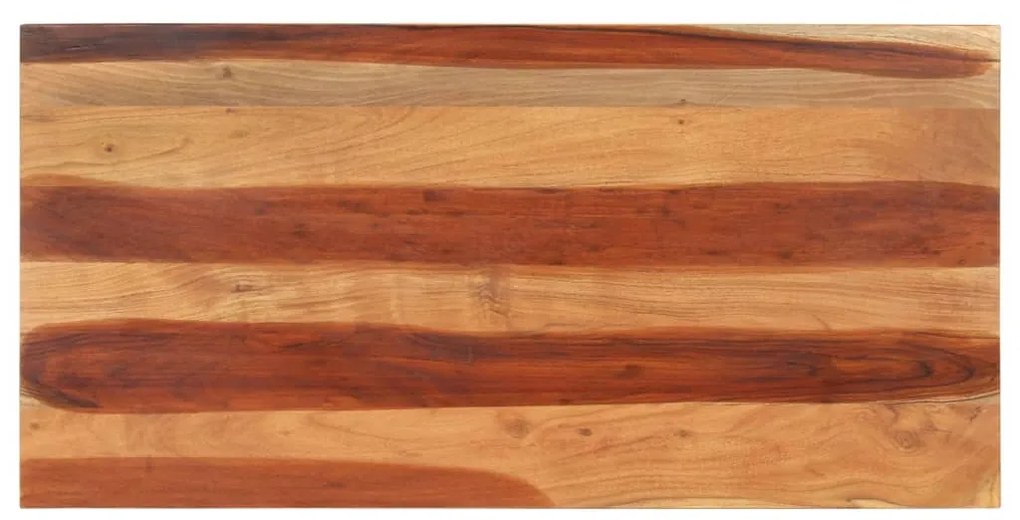 vidaXL Επιφάνεια Τραπεζιού 120x60x(2,5-2,7) εκ. Μασίφ Ξύλο Ακακίας