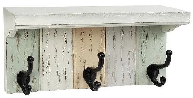 Κρεμάστρα Τοίχου 3 Θέσεων (40x11x21.5) Espiel ICY319