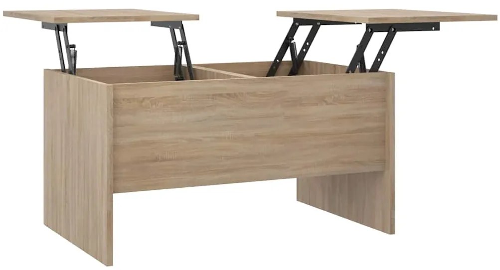 vidaXL Τραπεζάκι Σαλονιού Sonoma Δρυς 80x50x42,5 εκ Επεξεργασμένο Ξύλο