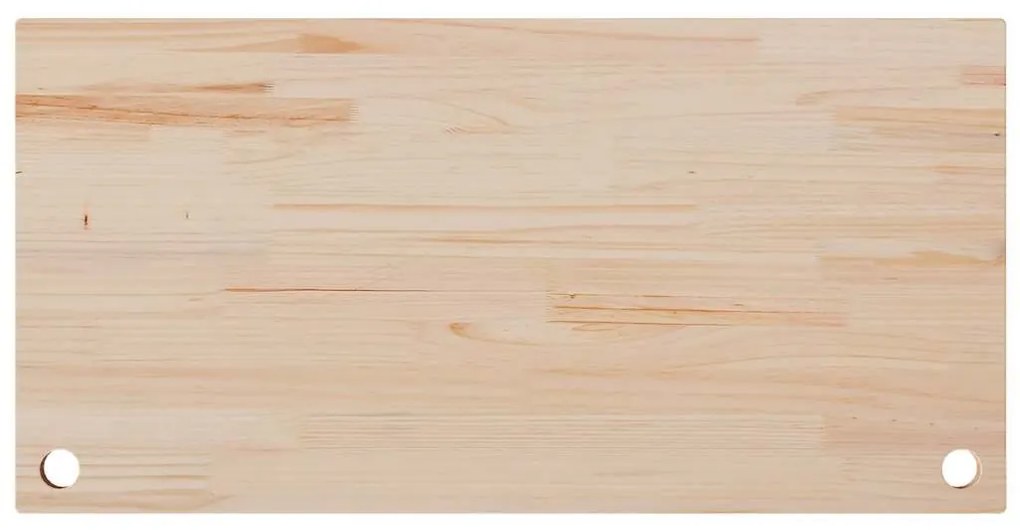 vidaXL Επιφάνεια Γραφείου 110 x 60 x 2,5 εκ. από Μασίφ Ξύλο Πεύκου