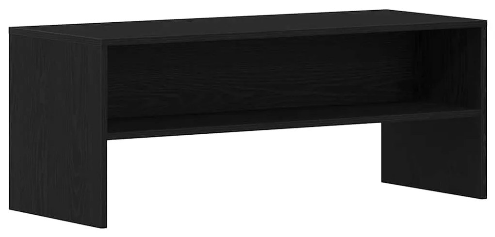 ντουλάπι τηλεόρασης Μαύρη δρυς 100x40x40 cm Κατασκευασμένο ξύλο - Μαύρο