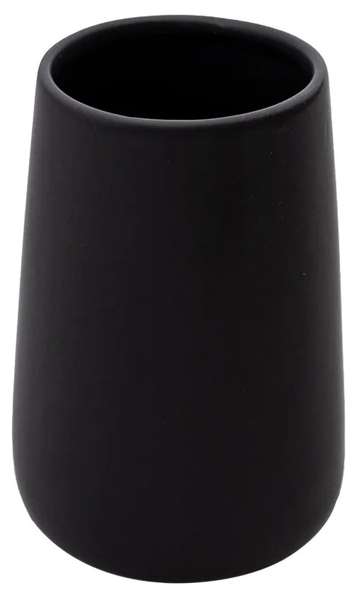 Ποτήρι Οδοντόβουρτσας Estia Bamboo Black 02-4606