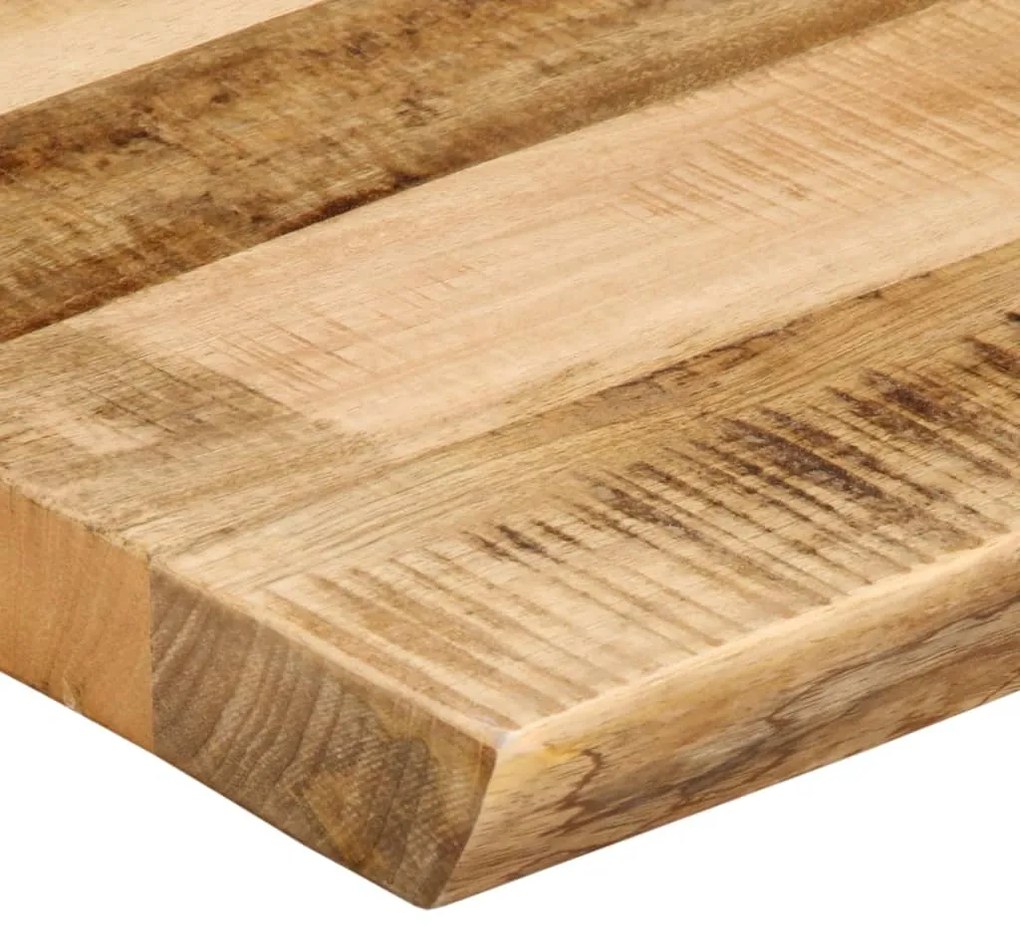 vidaXL Επιφάνεια Τραπεζιού 90x40x3,8 εκ. Live Edge Μασίφ Ξύλο Μάνγκο