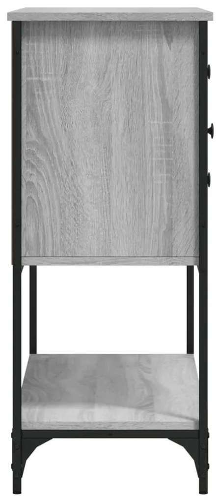 vidaXL Ντουλάπι Γκρι Sonoma 100x36x85 εκ. από Επεξεργασμένο Ξύλο