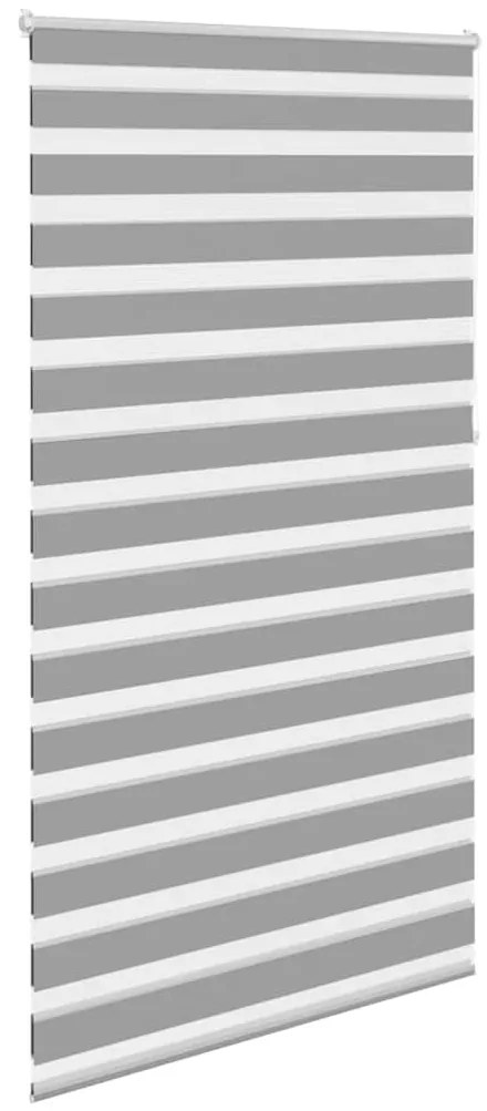 vidaXL Σύστημα Σκίασης Ρόλερ Zebra Γκρι 120 x 230 εκ.