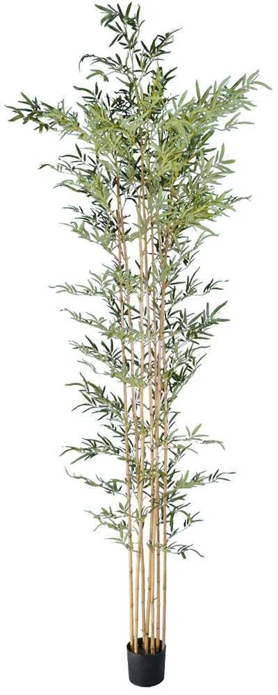 Τεχνητό Δέντρο Bamboo 20038 Φ90x280cm Brown-Green GloboStar Fabric,Bamboo
