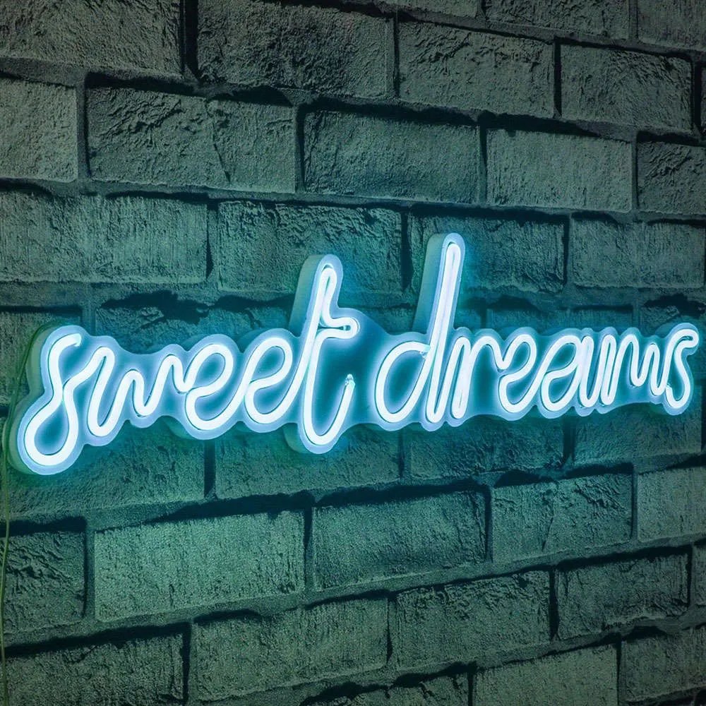 Διακοσμητικό Φωτιστικό Τοίχου Sweet Dreams 395NGR1734 48x2x16cm Led 18,1W Blue Wallity
