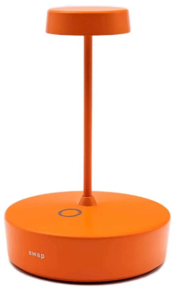 Φωτιστικό Επιτραπέζιο Επαναφορτιζόμενο Swap Mini LD1011Z3 Φ10x14,8cm Led 2W Orange Zafferano