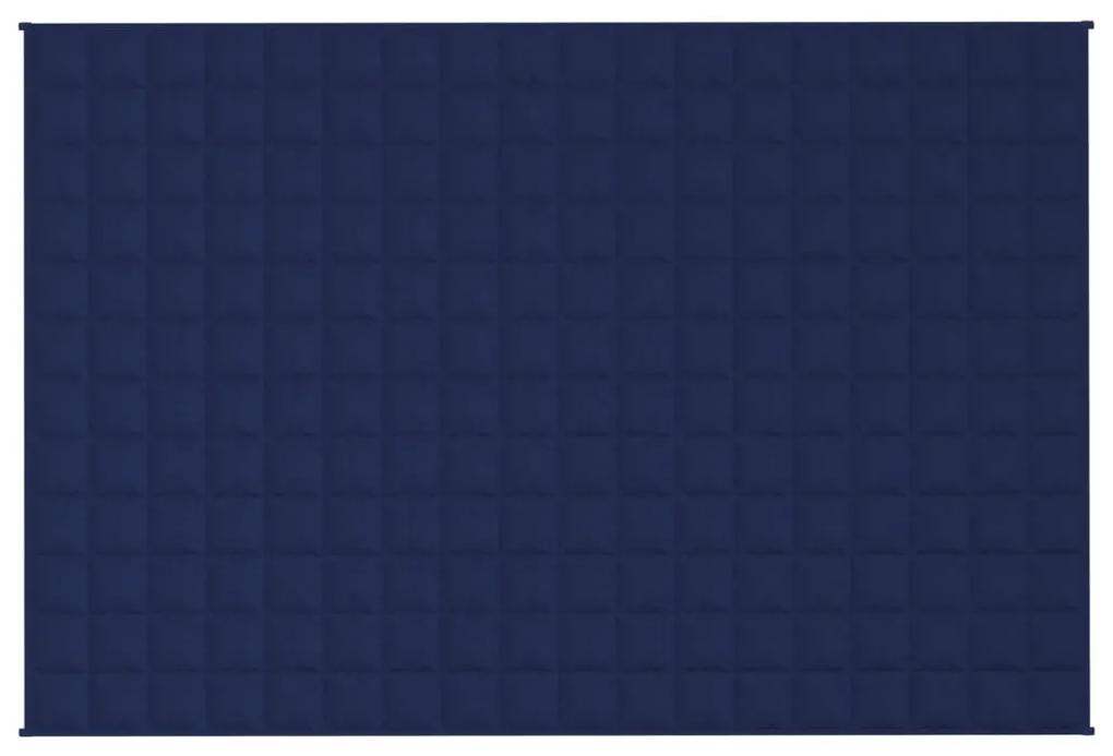 vidaXL Κουβέρτα Βαρύτητας Μπλε 122 x 183 εκ. 5 κ. Υφασμάτινη