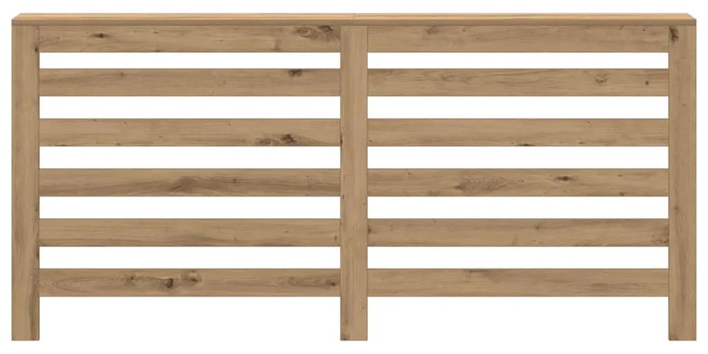 vidaXL Κάλυμμα Καλοριφέρ Αρτισιανή Δρυς 175x20x82εκ Επεξεργασμένο Ξύλο