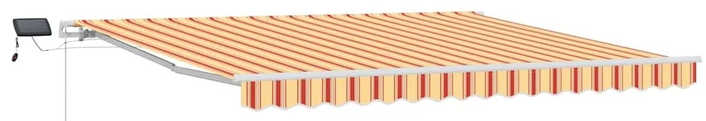 vidaXL Σκηνίτσα Αναδιπλούμενη with 400 x 300 εκ κίτρινο και πορτοκαλί