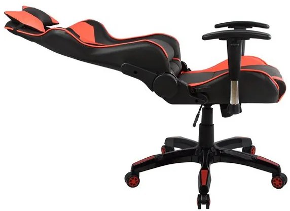 ΠΟΛΥΘΡΟΝΑ GAMING ZAYN HM1056.01 ΜΑΥΡΟ-ΚΟΚΚΙΝΟ PU 67x70x134 εκ.