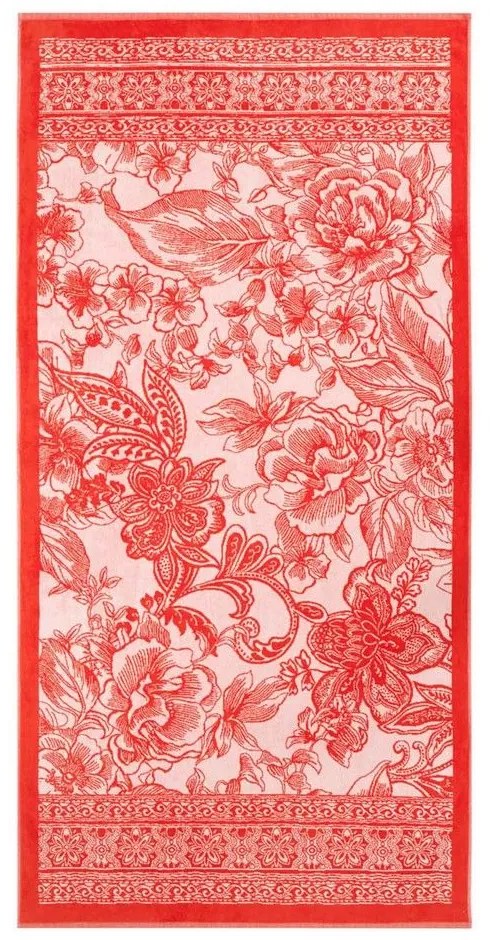 Πετσέτα Θαλάσσης Capodimonte Coral Bassetti Θαλάσσης 90x180cm 100% Cotton
