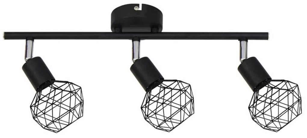 Φωτιστικό Spot Luminairies MC15613B Black Metal