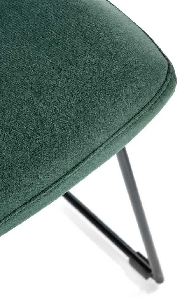 K485 chair dark green DIOMMI V-PL-K/485-KR-C.ZIELONY