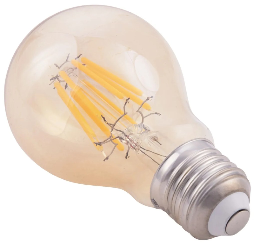 ΛΑΜΠΤΗΡΑΣ HM4045 LED FILAMENT 8W E27 3000K GOLD DIMMABLE