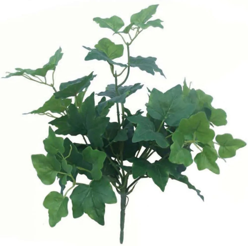 Τεχνητός Χωνευτός Κισσός Irish 2571-7 45cm Green Supergreens Ύφασμα,Πλαστικό