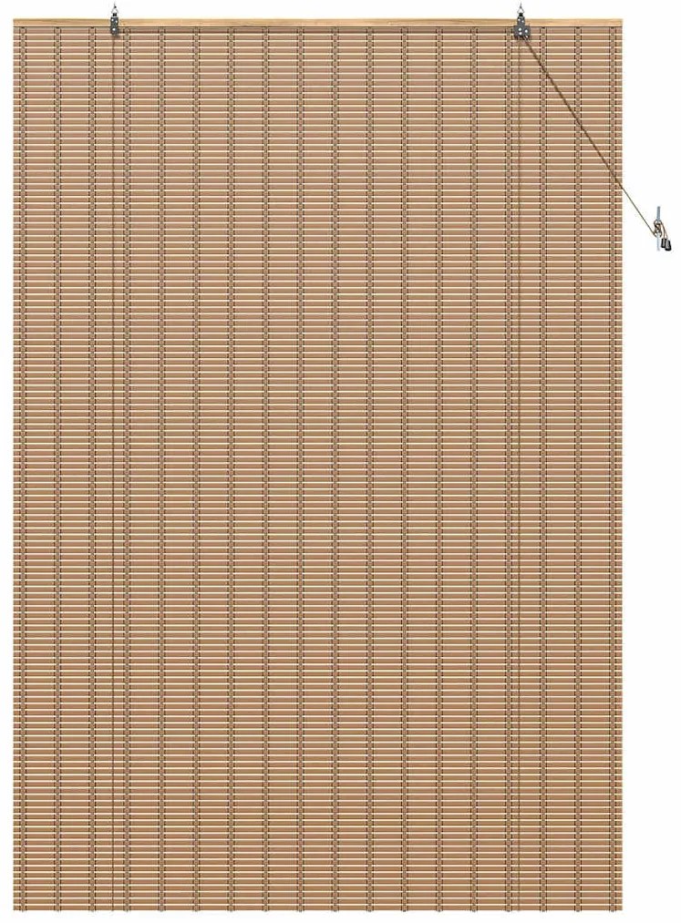 vidaXL Ρόλερ Άλλο Ανοιχτό καφέ 150 x 220 cm Μπαμπού