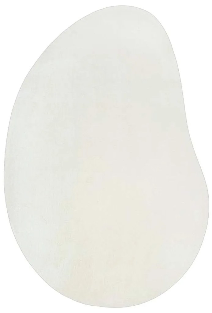 vidaXL Χαλί Κρεμ 100 x 200 cm Πολυεστέρας