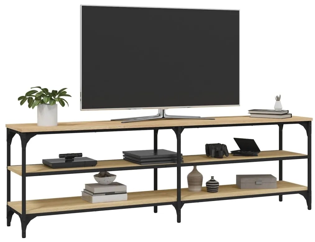 vidaXL Έπιπλο Τηλεόρασης Sonoma Δρυς 160x30x50 εκ. Επεξ. Ξύλο